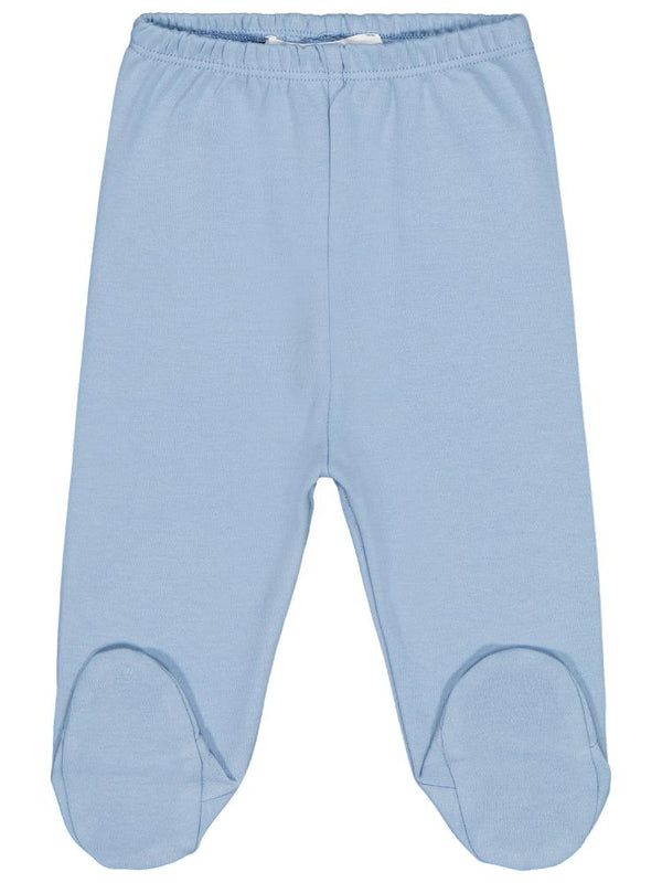 Civil Baby Beli Lastikli 0-9 Ay Unisex Patikli Tek Alt - Mavi