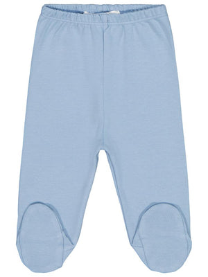 Civil Baby Beli Lastikli 0-9 Ay Unisex Patikli Tek Alt - Mavi