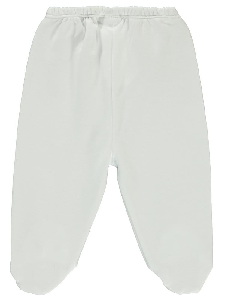 Civil Baby Beli Lastikli 0-9 Ay Unisex Patikli Tek Alt - Ekru