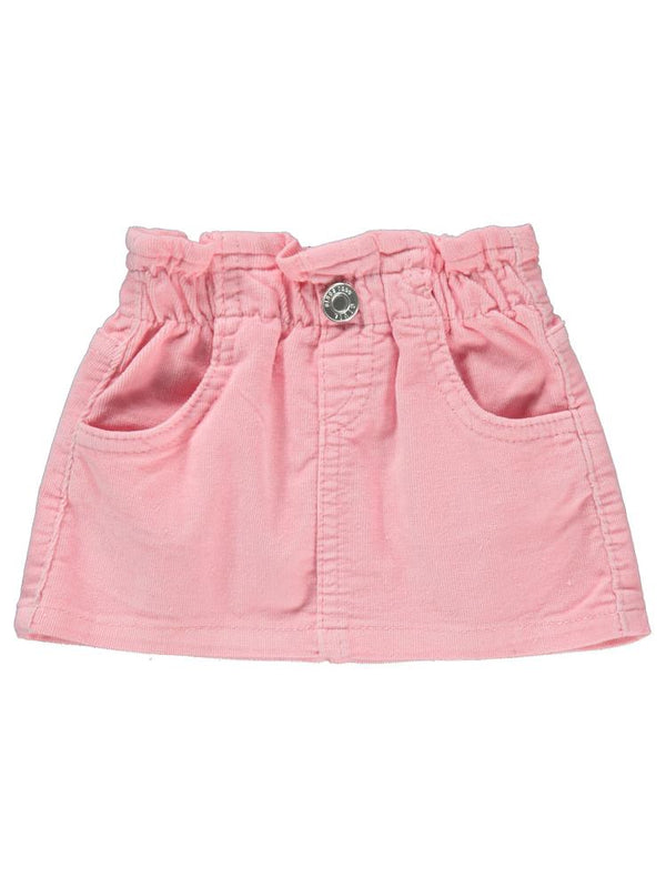 Civil Baby Bel Büzgü Lastikli Düğmeli 6-18 Ay Etek - Pembe
