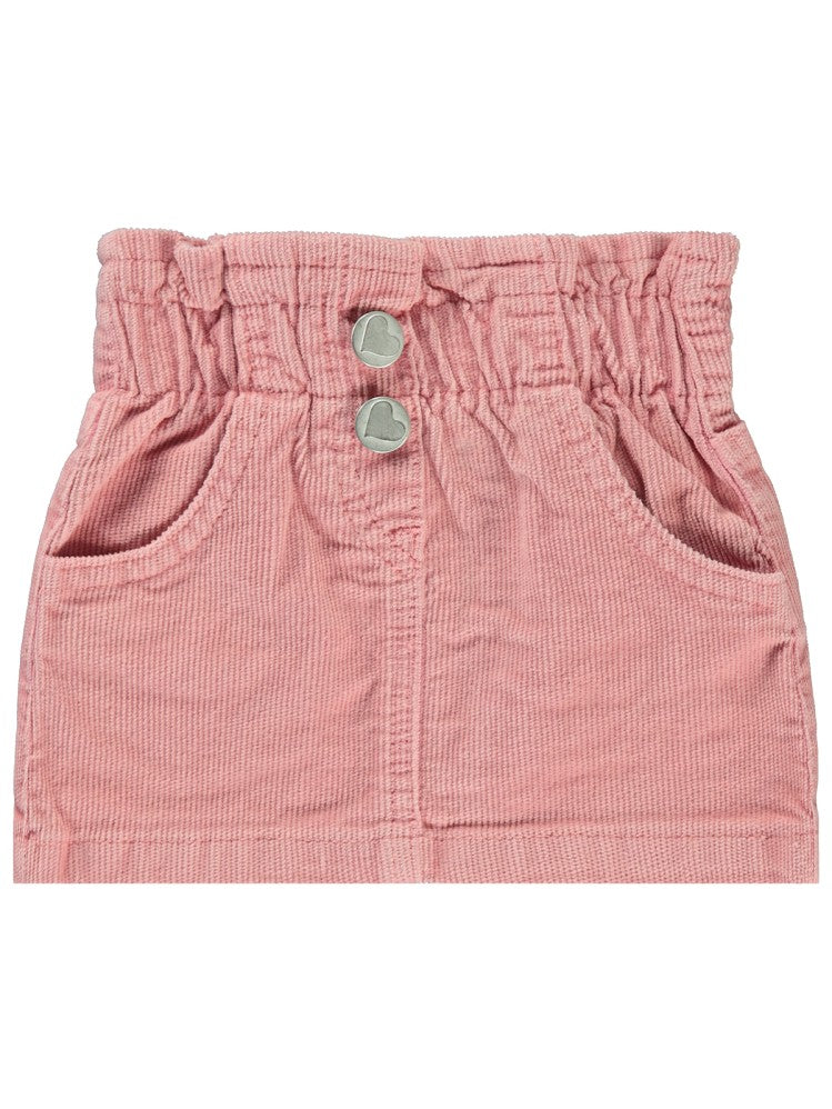 Civil Baby Bel Büzgü Lastikli Düğmeli 6-18 Ay Etek - Pembe
