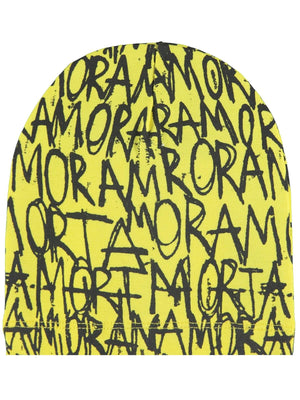 Civil Amora Yazı Desenli 2-5 Yaş Çocuk Erkek Bere - Sarı