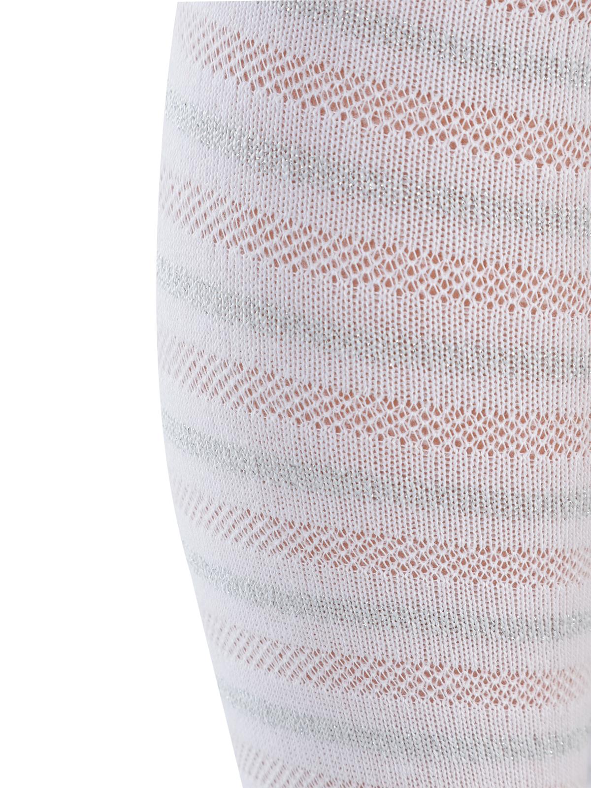 Civil Girls Fileli 3-11 Yas Kız Külotlu Çorap - Beyaz