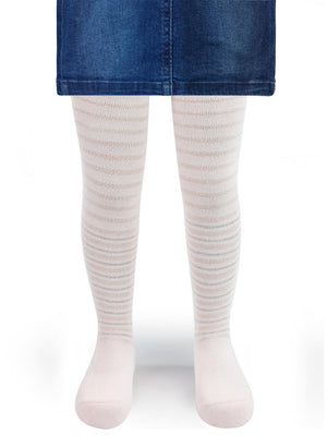 Civil Girls Fileli 3-11 Yas Kız Külotlu Çorap - Pembe