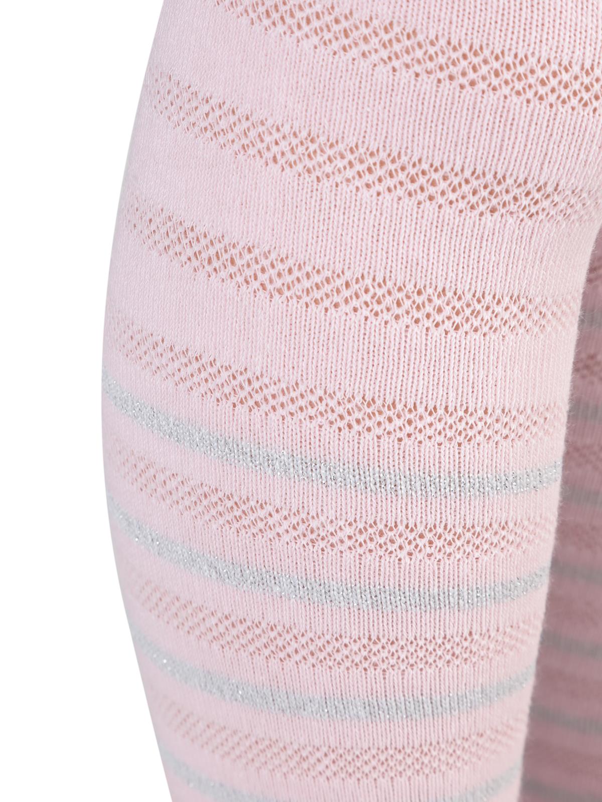 Civil Girls Fileli 3-11 Yas Kız Külotlu Çorap - Pembe