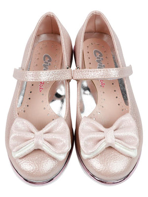 Civil Girls Fiyonklu 26-30 Numara Babet - Gri