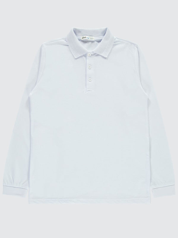 Civil Boys Basic Lakos 10-13 Yaş Sweat - Beyaz