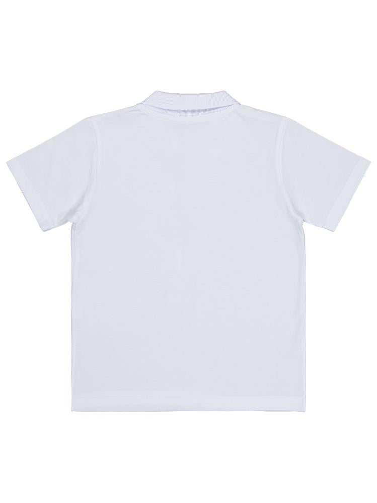 Civil Boys Basic Lakos 6-9 Yaş Tshirt - Beyaz