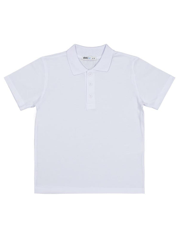 Civil Boys Basic Lakos 6-9 Yaş Tshirt - Beyaz