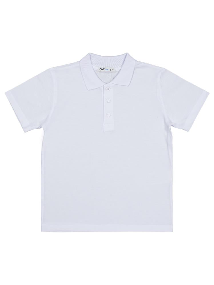Civil Boys Basic Lakos 6-9 Yaş Tshirt - Beyaz