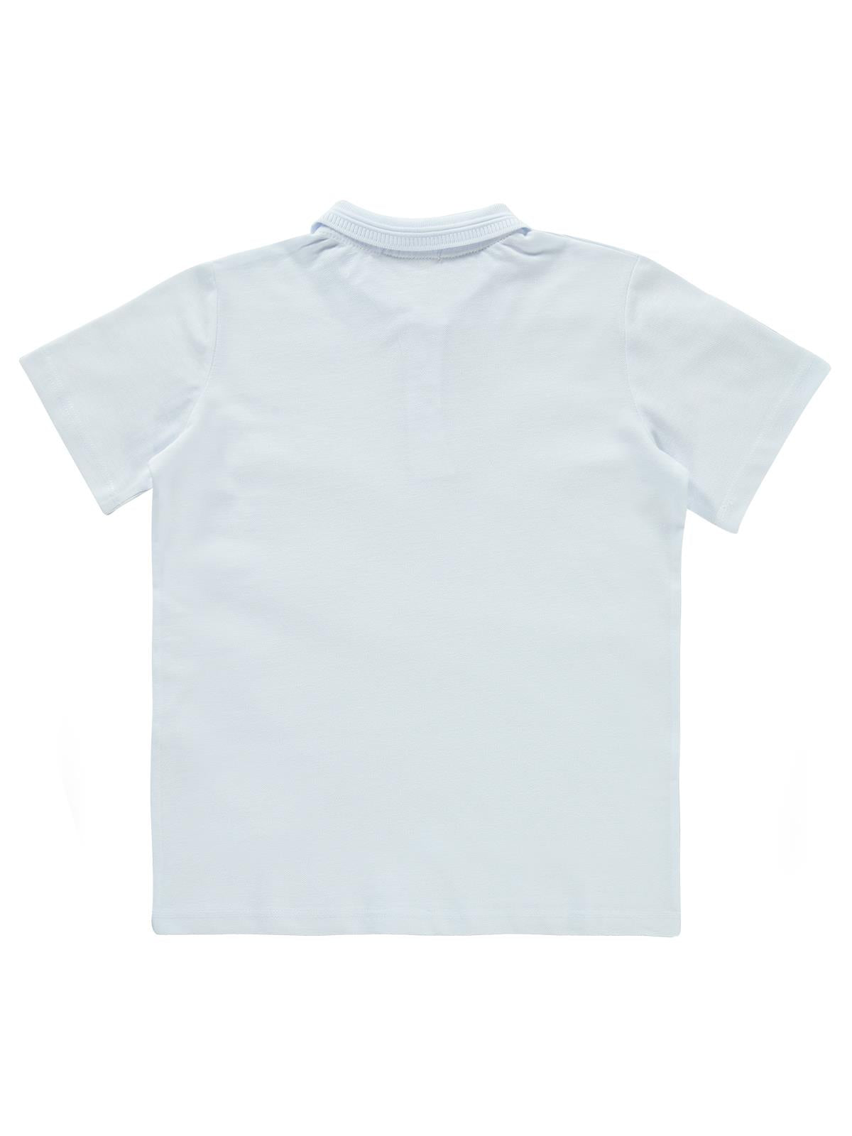 Civil Boys Basic Lakos 10-13 Yaş Tshirt - Beyaz