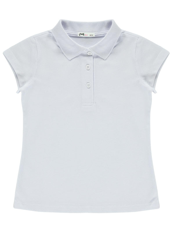 Civil Girls Basic Lakos 6-9 Yaş Badi - Beyaz