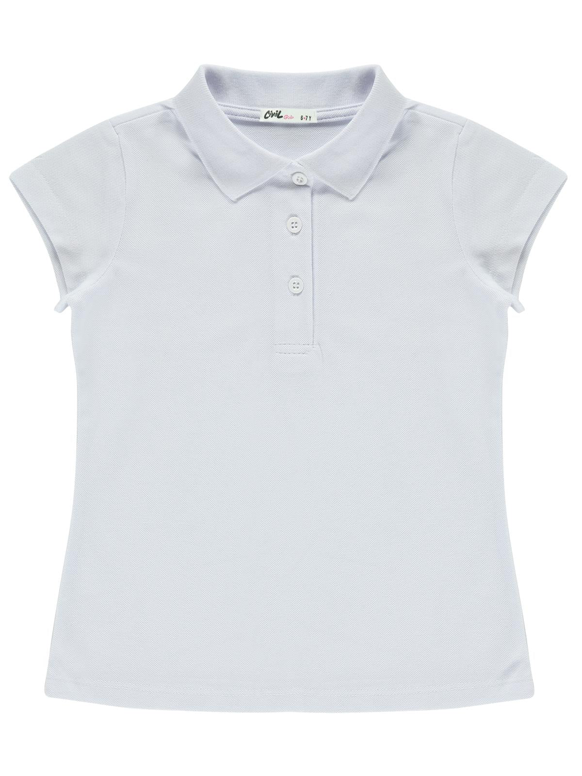 Civil Girls Basic Lakos 6-9 Yaş Badi - Beyaz