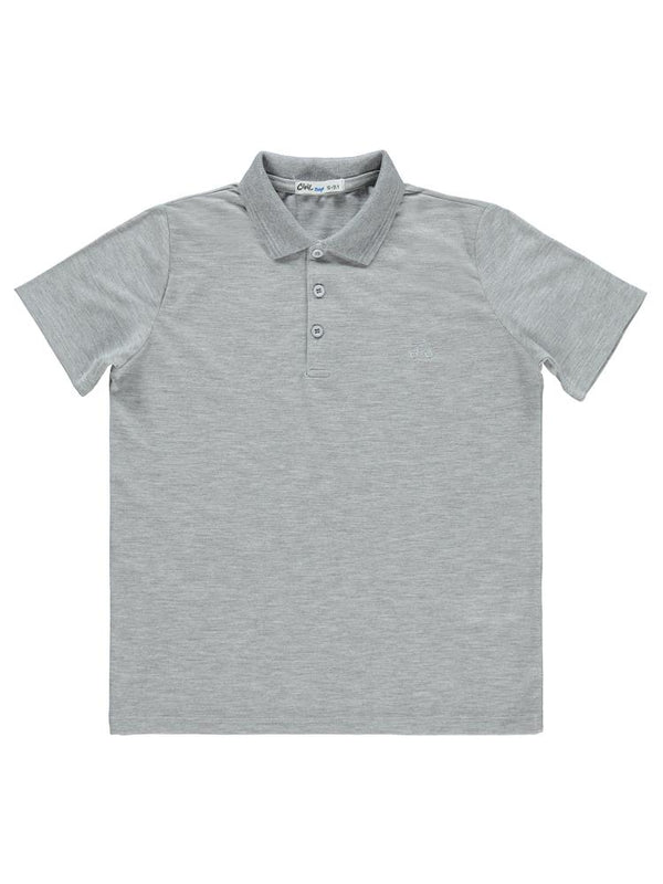 Civil Boys Basic Lakos 10-13 Yaş Tshirt - Gri