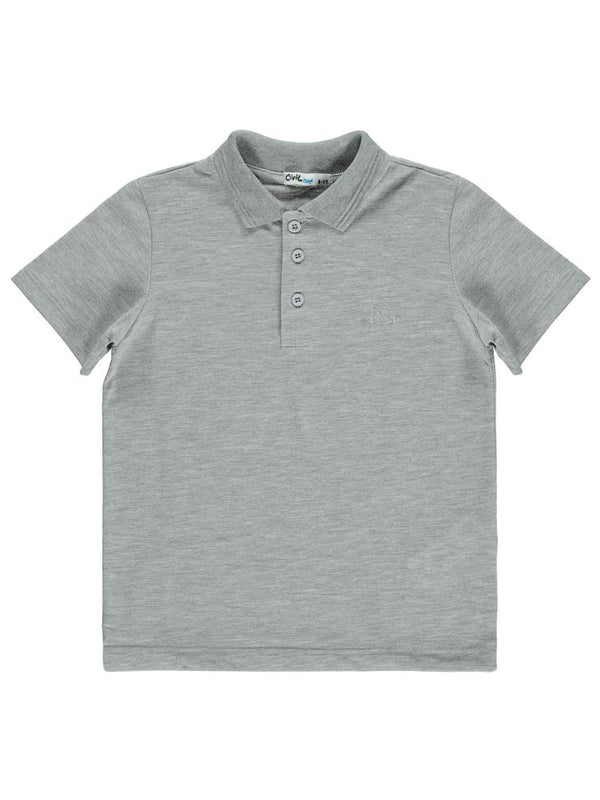 Civil Boys Basic Lakos 6-9 Yaş Tshirt - Gri