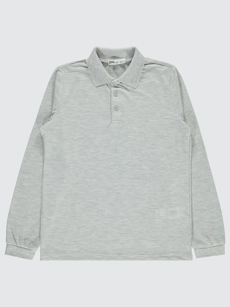 Civil Boys Basic Lakos 10-13 Yaş Sweat - Gri