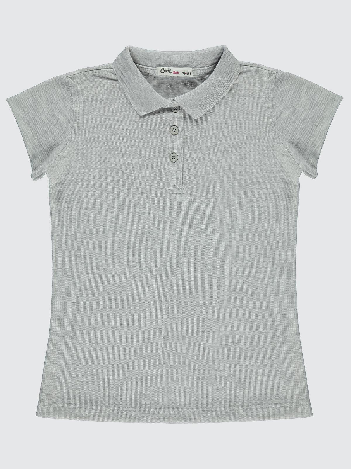 Civil Girls Basic Lakos 10-13 Yaş Badi - Gri