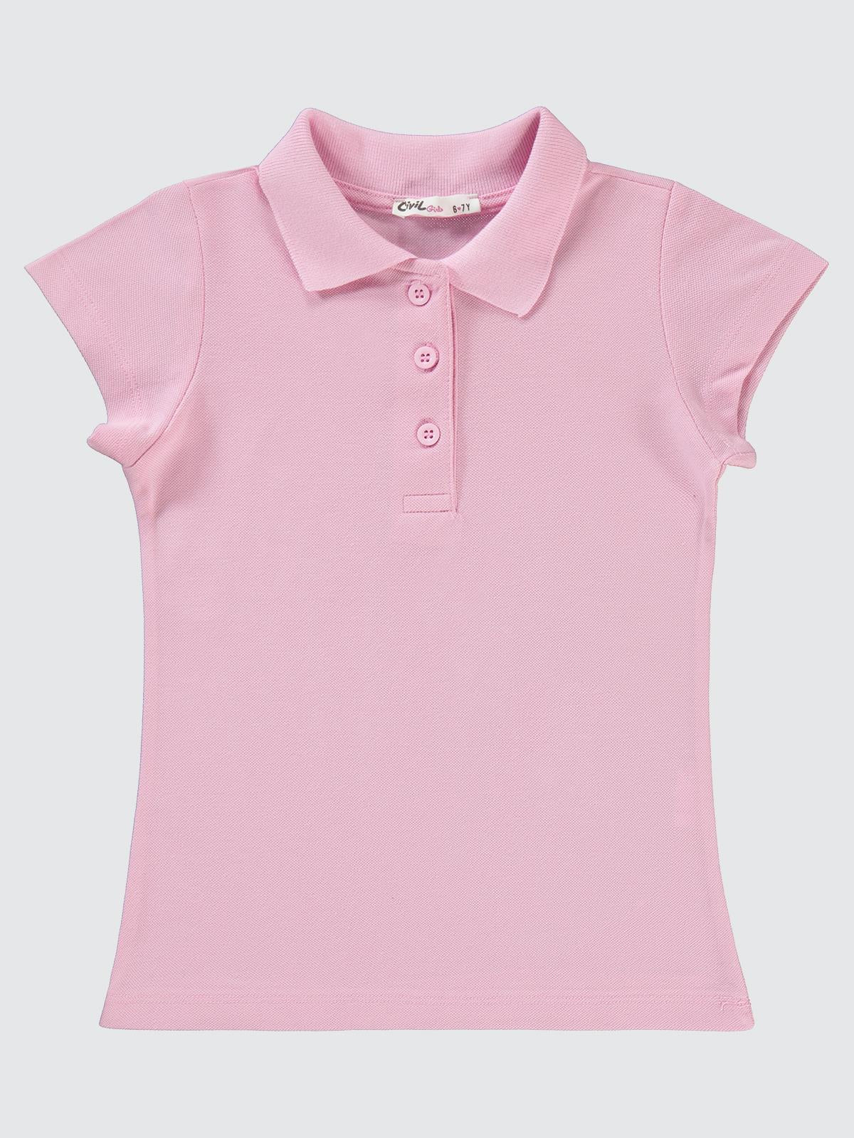 Civil Girls Basic Lakos 6-9 Yaş Badi - Pembe