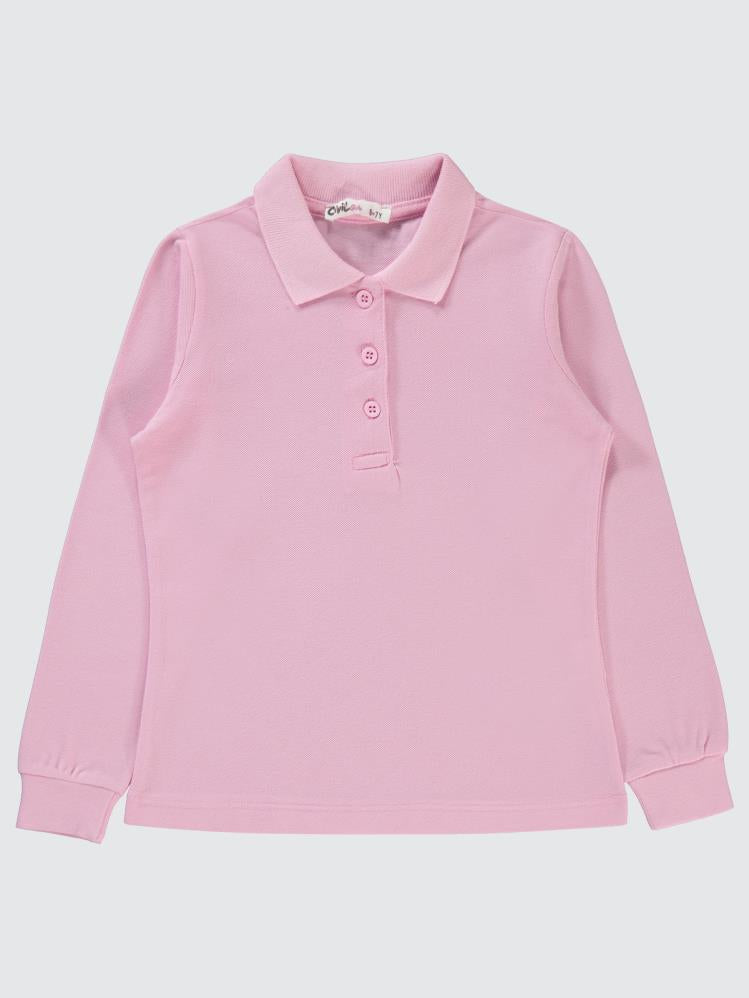 Civil Girls Basic Lakos 10-13 Yaş Badi - Pembe