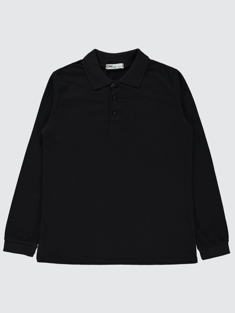 Civil Boys Basic Lakos 10-13 Yaş Sweat - Siyah