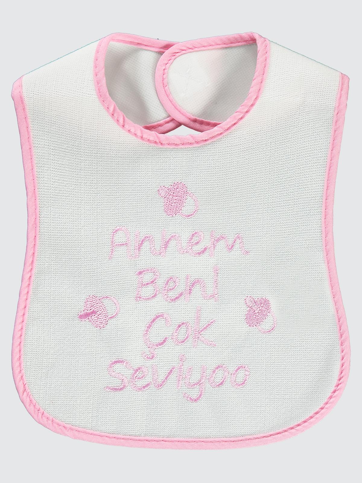 Civil Baby Bebek Mama Önlüğü  0-24 Ay - Pembe