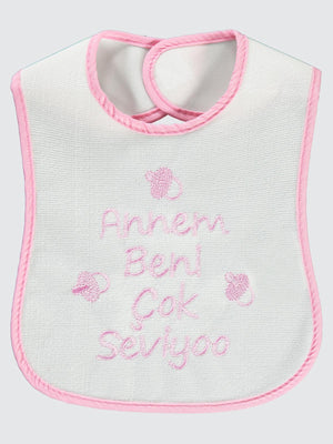 Civil Baby Bebek Mama Önlüğü  0-24 Ay - Pembe
