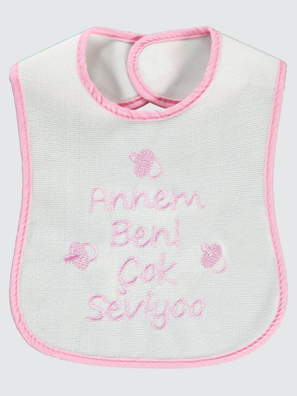Civil Baby Bebek Mama Önlüğü  0-24 Ay - Pembe