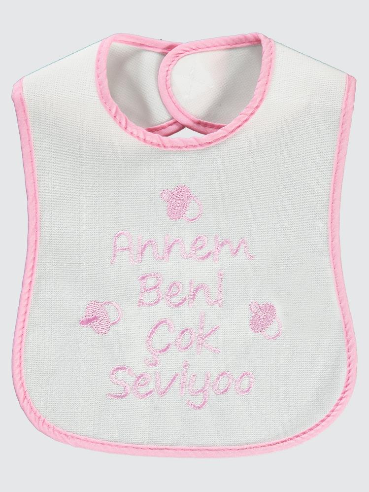 Civil Baby Bebek Mama Önlüğü  0-24 Ay - Pembe