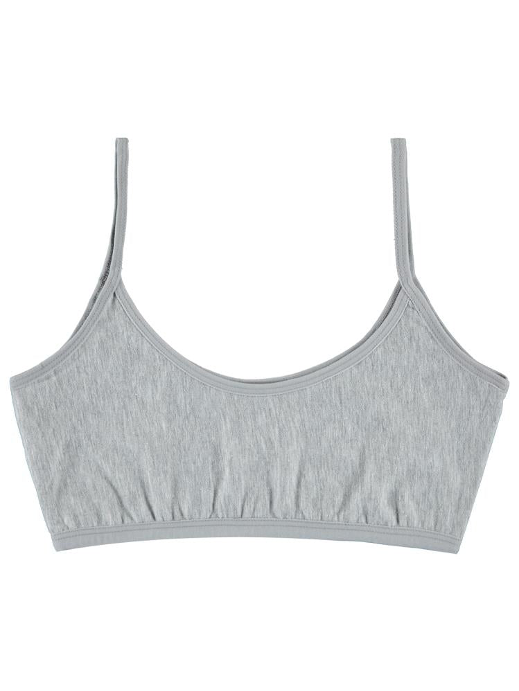 Civil Girls 8-14 Yaş Alıştırma Sütyeni - Gri