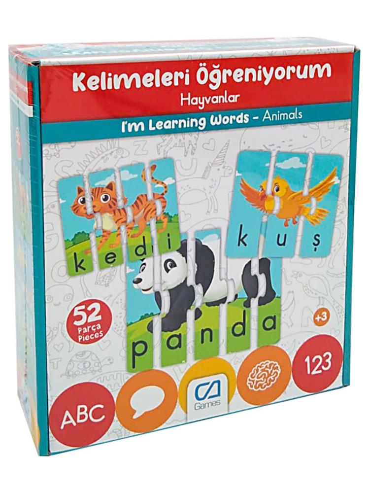 Ca Oyuncak Kelimeleri Öğreniyorum Hayvanlar