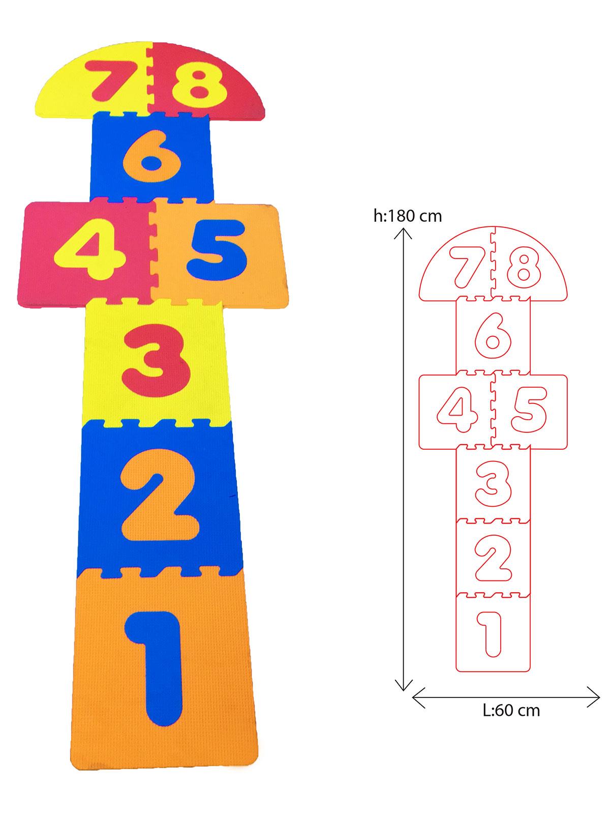 Akar Oyuncak Eco Eva Oyun Matı Seksek 30x30 Cm