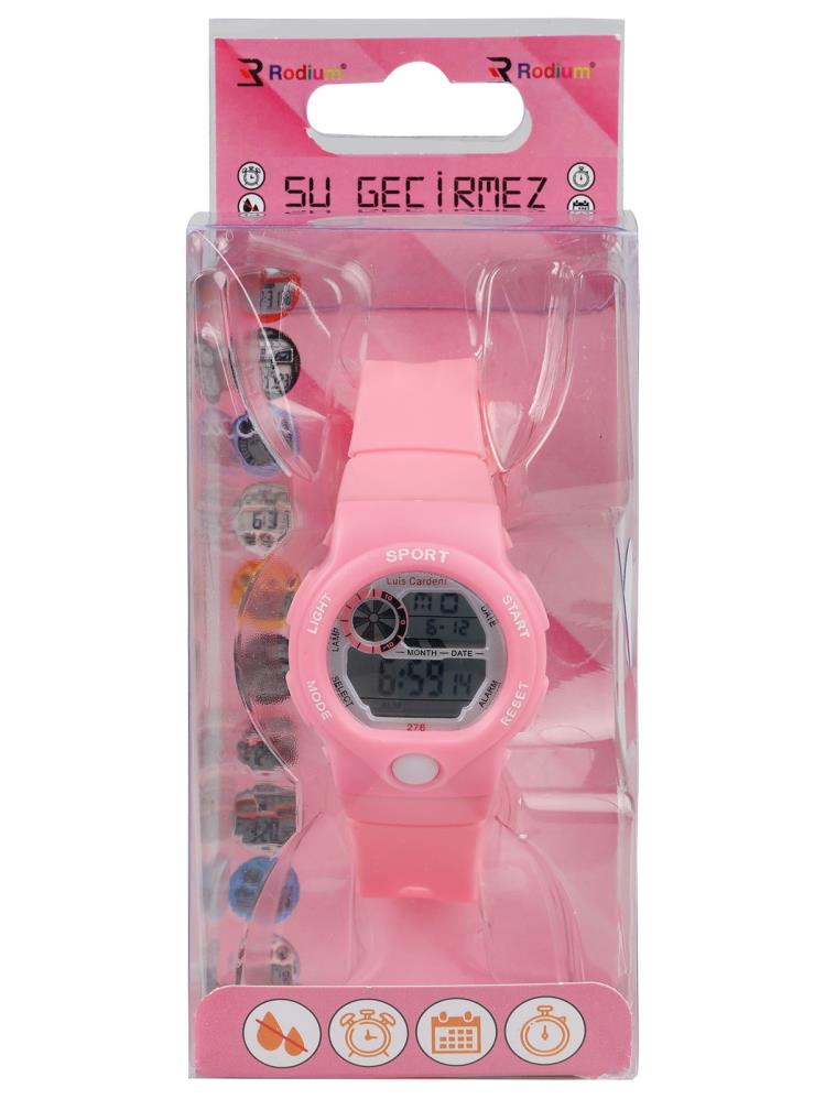 Zaman Saat Rodıum Cocuk Saatı - Pembe