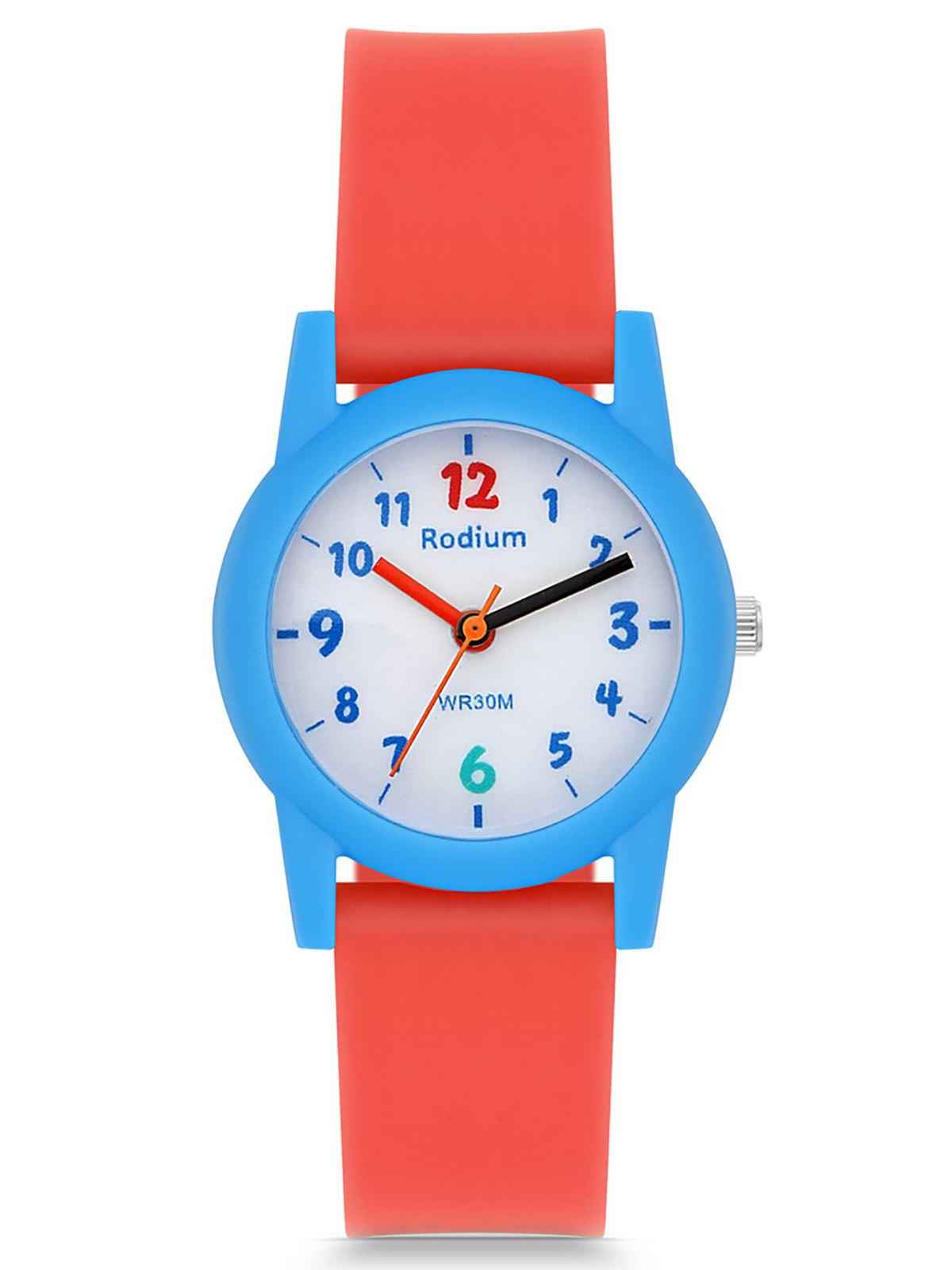 Rodium Analog Çocuk Kol Saati - Fusya