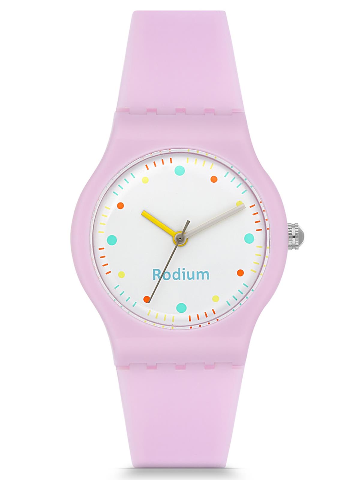 Rodium Analog Çocuk Kol Saati  - Pembe