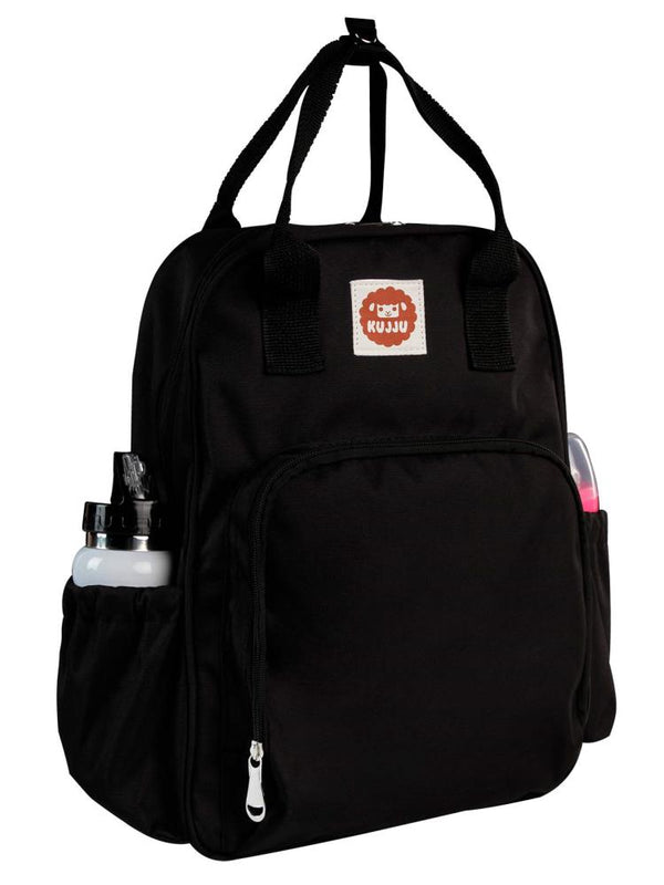 Kujju Anne Bebek Bakım Sırt Çantası  - Siyah