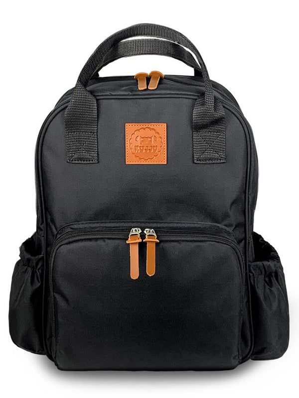 Kujju Anne Bebek Bakım Sırt Çantası  - Siyah