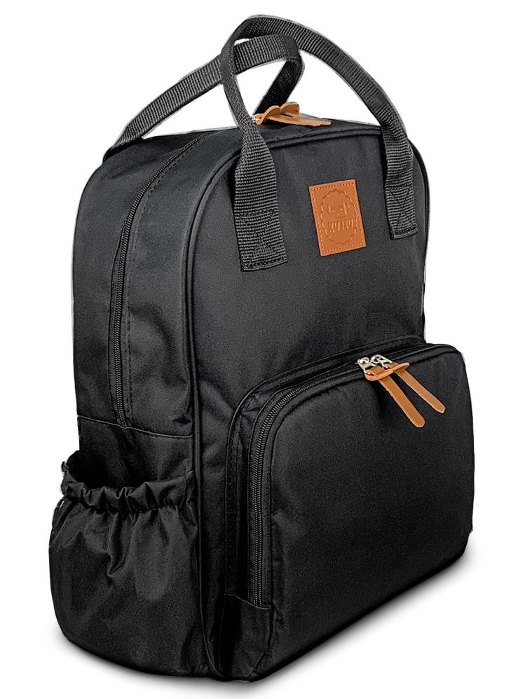 Kujju Anne Bebek Bakım Sırt Çantası  - Siyah