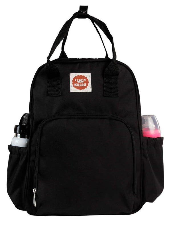 Kujju Anne Bebek Bakım Sırt Çantası  - Siyah