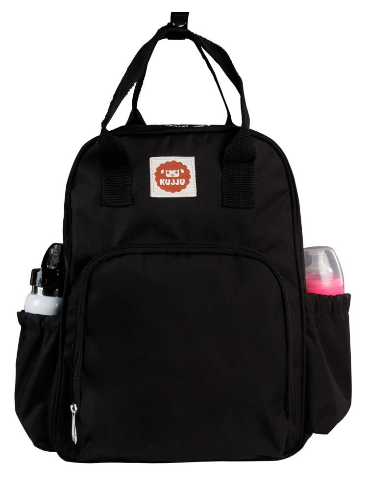 Kujju Anne Bebek Bakım Sırt Çantası  - Siyah