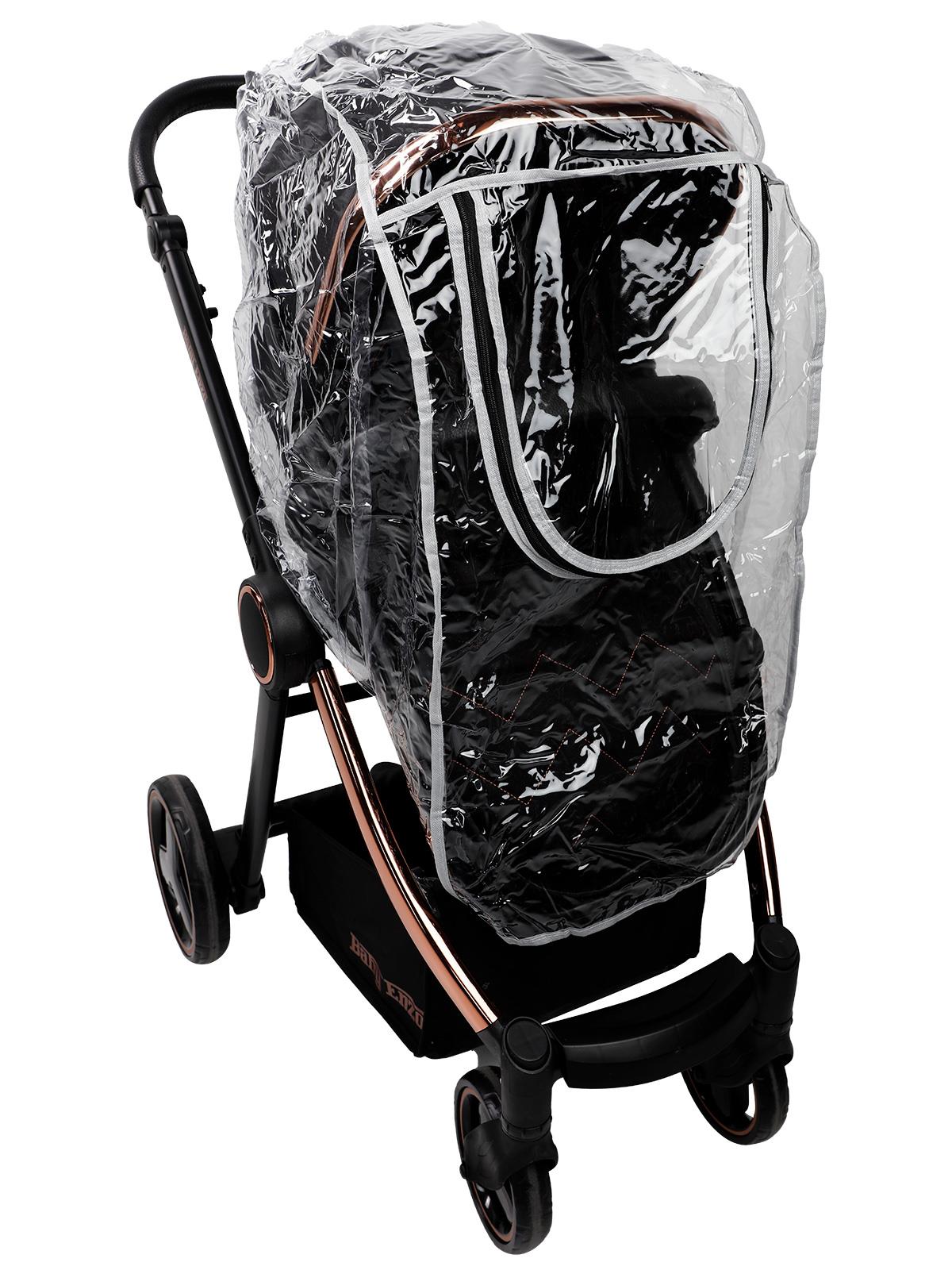 Kujju Fermuarlı XL Travel Sistem Yağmurluk