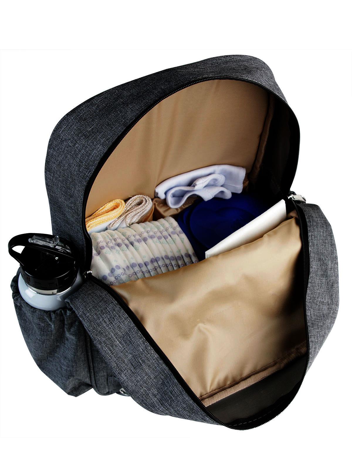 Kujju Anne Bebek Bakım Sırt Çantası  - Gri