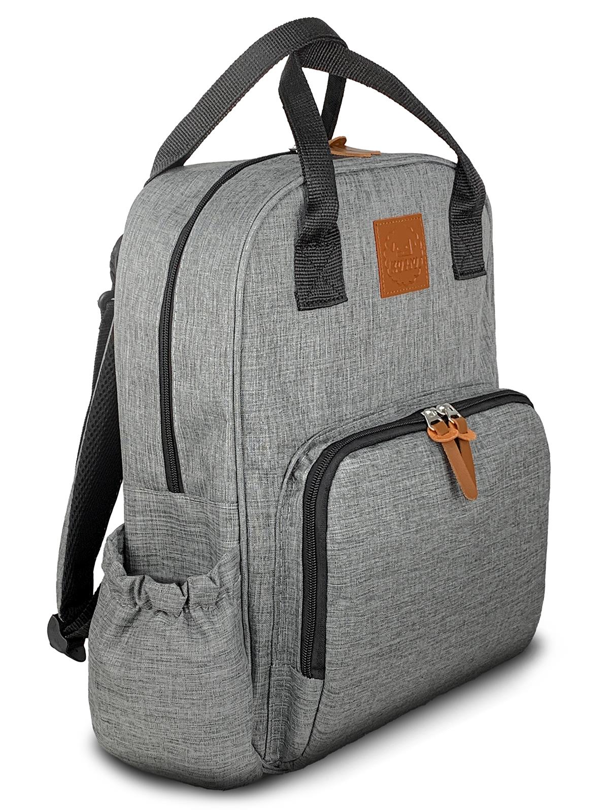 Kujju Anne Bebek Bakım Sırt Çantası  - Gri