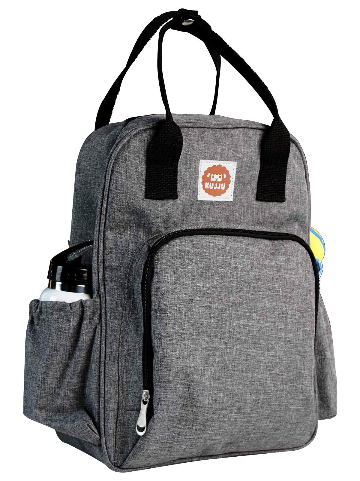 Kujju Anne Bebek Bakım Sırt Çantası  - Gri