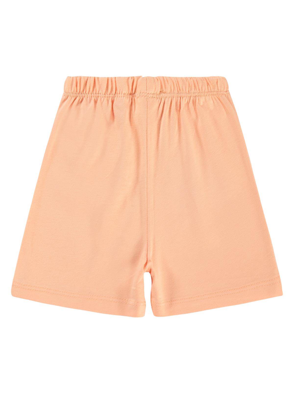 Civil Baby Yandan Dikişli 3-24 Ay Unisex Şort  - Pudra