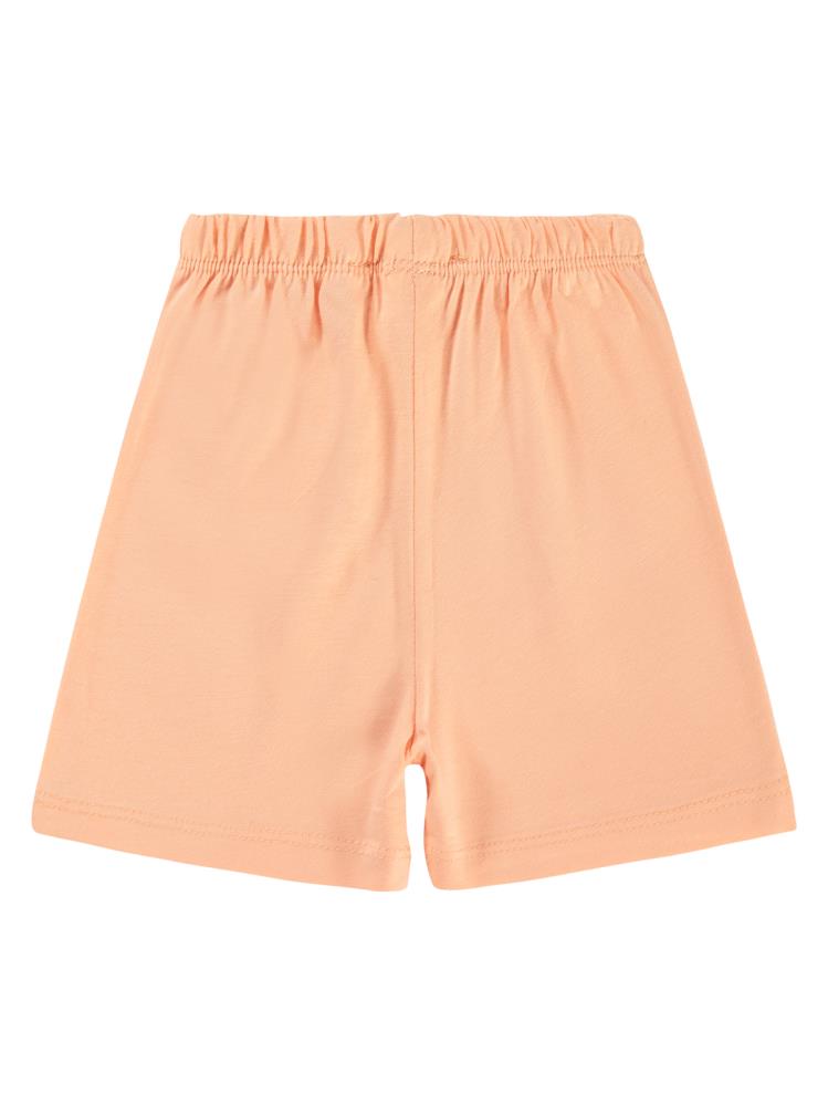 Civil Baby Yandan Dikişli 6-18 Ay Unisex Şort - Pudra