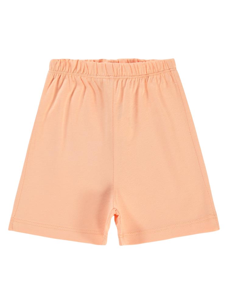 Civil Baby Yandan Dikişli 6-18 Ay Unisex Şort - Pudra