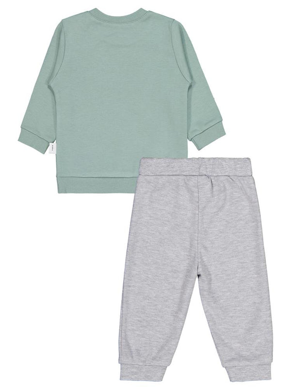 Civil Baby Bebek Bisiklet Yaka Takım 6-18 Ay - Yeşil