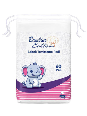 Bambino Bebek Temizleme Pamuğu 60'lı