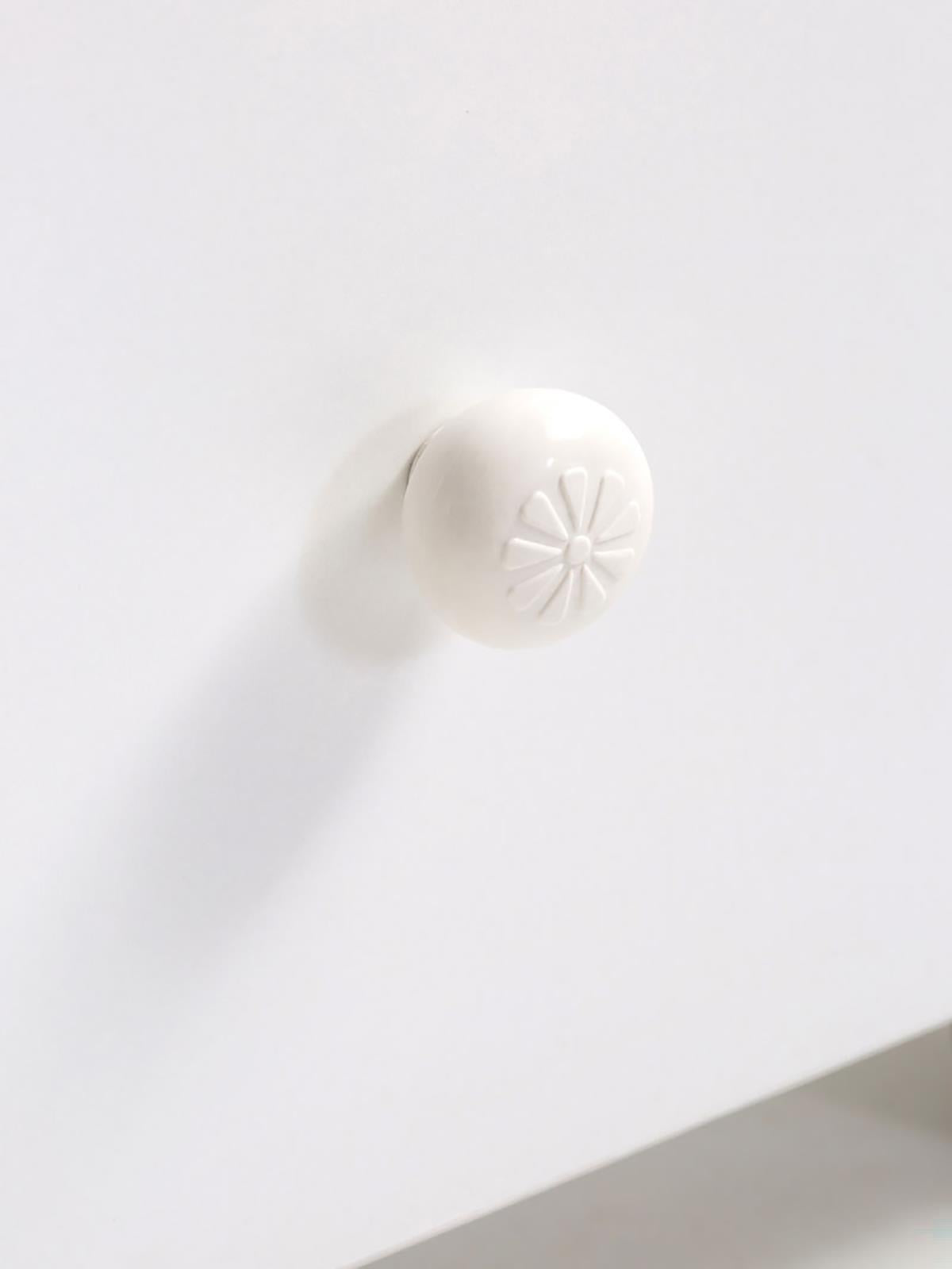 Babywhen Sallanan ve Tekerlekli Başucu Beşiği 60x120 cm-Beyaz