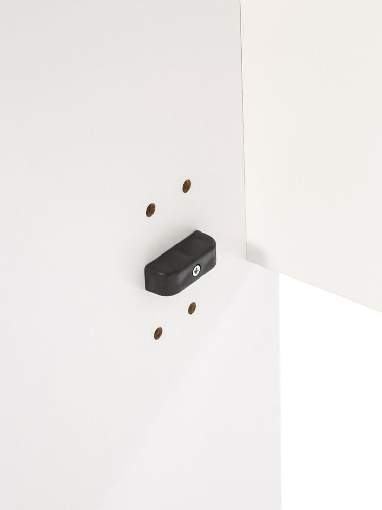 Babywhen Sallanan ve Tekerlekli Başucu Beşiği 60x120 cm-Beyaz